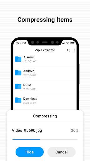 Zip, Unzip And Rar File Extractor screenshot 4