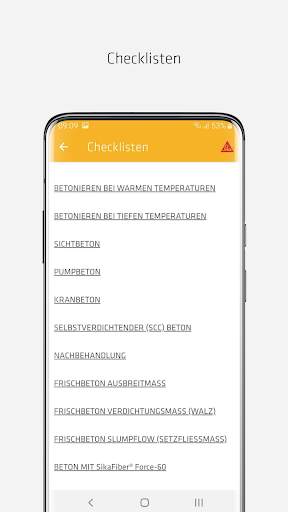Sika Beton App screenshot 3