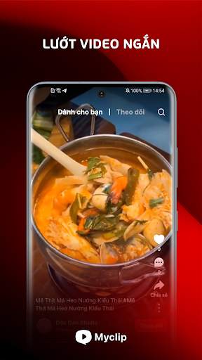 MyClip - Mạng xã hội Video screenshot 4