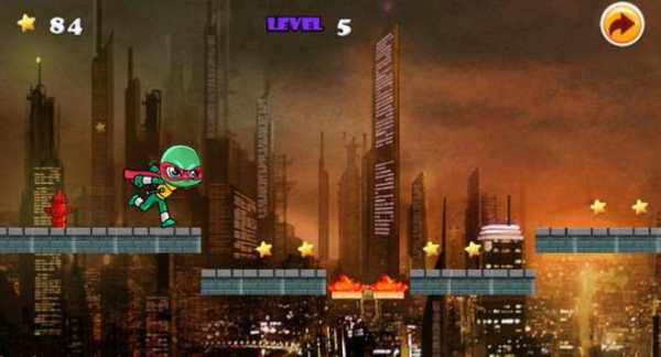 Turtles Running Ninja screenshot 4