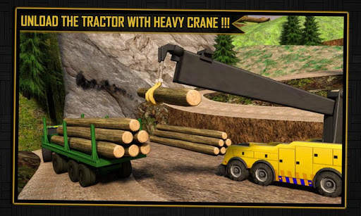 Log Transporter Tractor Crane screenshot 3