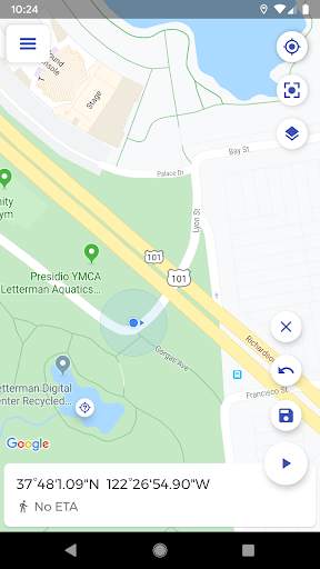 GPS Faker - fake gps location - fake route screenshot 1