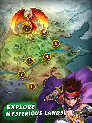 Three Kingdoms & Puzzles: Matc 9 تصوير الشاشة