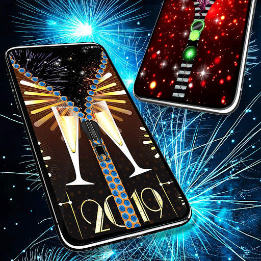 Happy new year 2021 lock screen 3 تصوير الشاشة