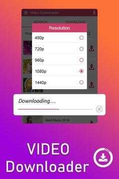 HD Video Downloader 2018 : Total Video Downloader 3 تصوير الشاشة
