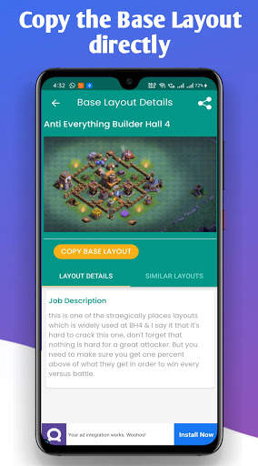 COC Bases - Maps, Clashbase screenshot 1