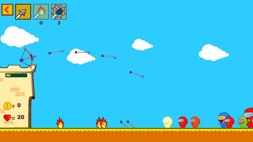 Archer vs Zombie Among As screenshot 2