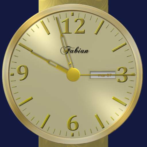 Gold Analog Clock Nice Gold Clock 1.16