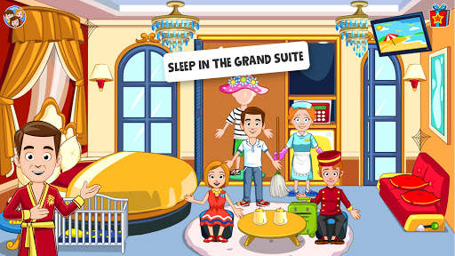 My Town Hotel Games for kids screenshot 11