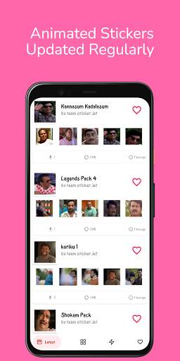 Malayalam Animated Stickers screenshot 5