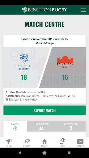 Benetton Rugby Official App screenshot 3