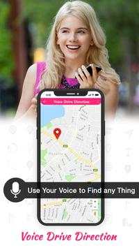 Voice Driving Direction : GPS Navigation & Maps screenshot 1
