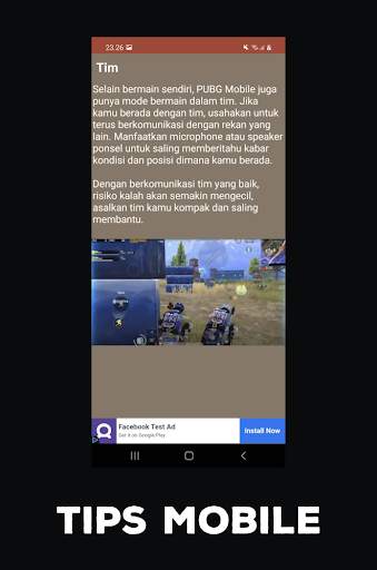 TIPS; Battleground LITE Mobile screenshot 1