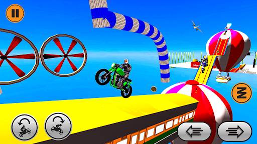 Xtreme trail: 3D Racing - Offline Dirt Bike Stunts screenshot 1