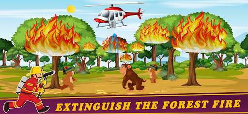 Firefighter Rescue Truck Games screenshot 10