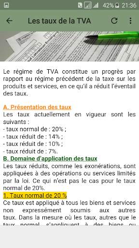 Fiscalité marocaine (TVA) screenshot 5