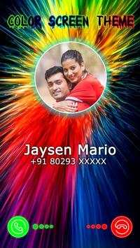 Caller Theme Screen:Color Caller Dialer, LED Flash screenshot 1