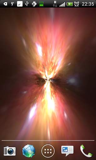 Black Hole Live Wallpaper screenshot 2