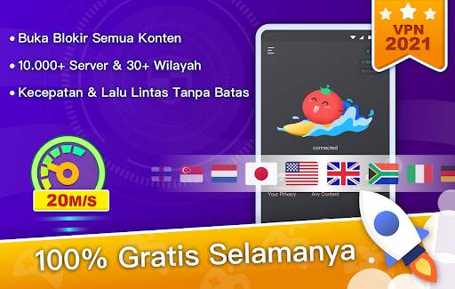 Tomato VPN | VPN Proxy screenshot 1