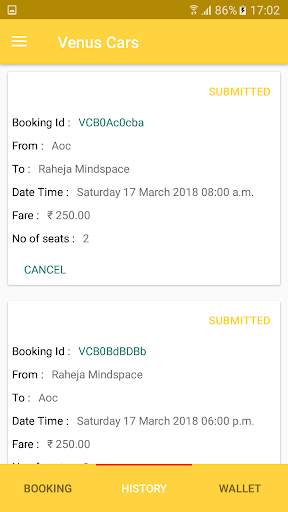 VenusCars Booking App screenshot 5