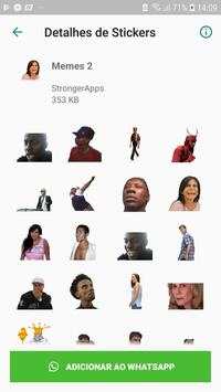 Memes sitckers for WhatsApp - WAStickerApps screenshot 4