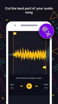 Mp3 cutter & Ringtone maker - Music Cutter screenshot 2