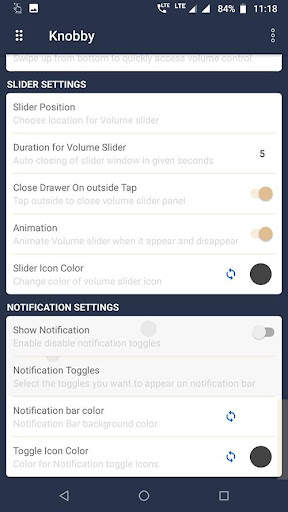 Knobby volume control - Unique volume widget app screenshot 7