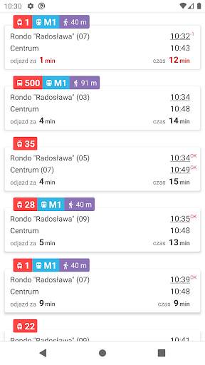 mobileMPK screenshot 4