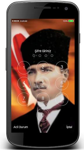 Atatürk Lock Screen & Wallpaper screenshot 2