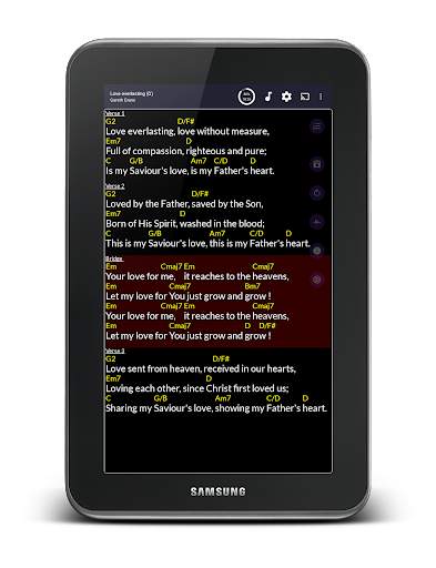 OpenSongApp screenshot 5