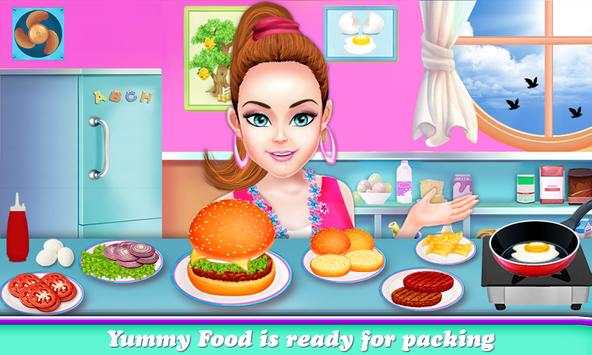 Lunch Food maker Sandwich Cooking games screenshot 5