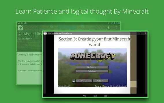 Education with Minecraft Game screenshot 3
