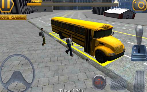 Schoolbus Driving 3D Simulator screenshot 2