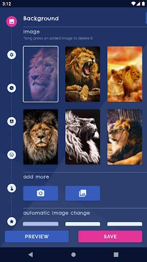 Brave Lion Live Wallpaper 1 تصوير الشاشة