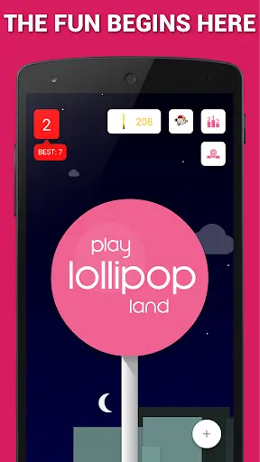 Lollipop Land - Android 5.0 Easter Egg screenshot 1