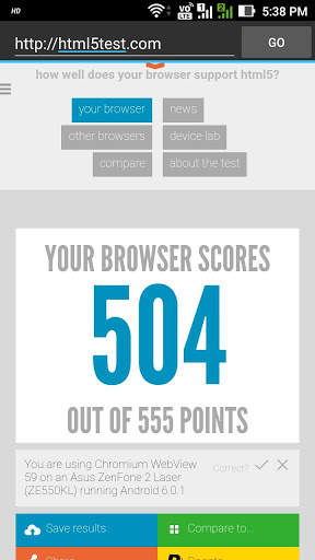 Web Browser स्क्रीनशॉट 3