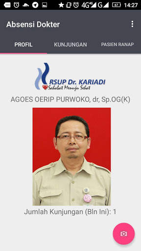 Kariadi DPJP Mobile screenshot 1