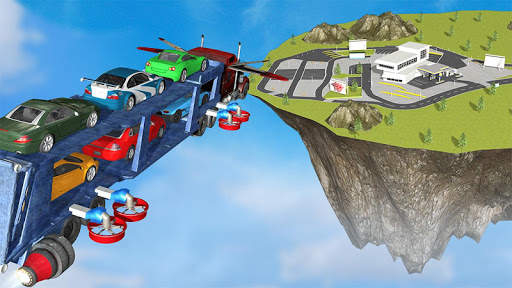 Flying Car Transport Truck 3D screenshot 2