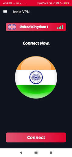 India VPN screenshot 1