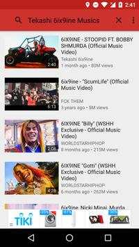 Takashi 6ix9ine Music - All Songs screenshot 1