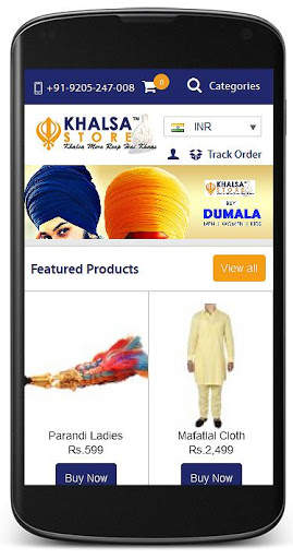 Khalsa Store - Online Shopping App screenshot 1