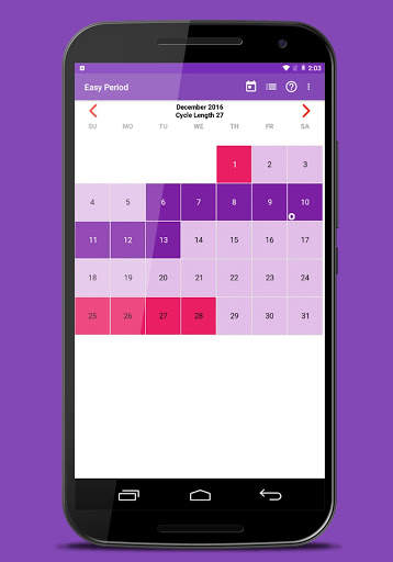 Ovulation & Period Calendar screenshot 3