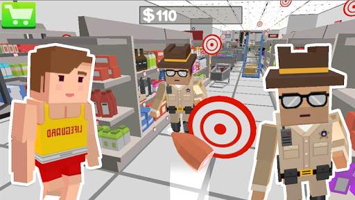 Shop Battle Hit the target with a projectile screenshot 1