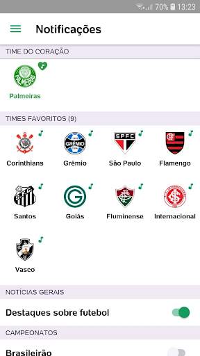 Placar UOL - Futebol em Tempo Real screenshot 8