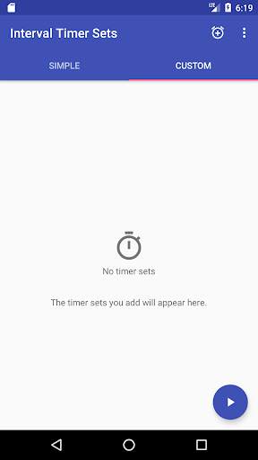 Interval Timer Sets 6 تصوير الشاشة