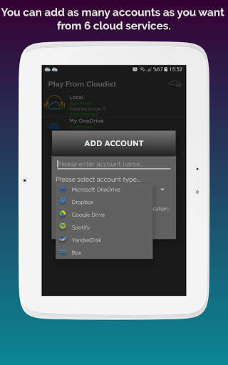 Cloudist - Free Cloud Music Player screenshot 12