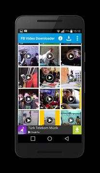 Video Downloader for Facebook screenshot 1