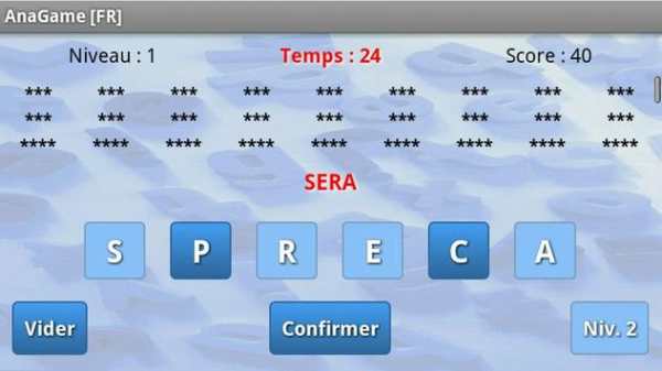 AnaGame Lite [FR] screenshot 2