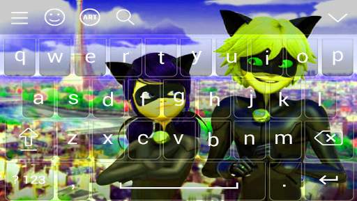 ladibug Noir keyboard screenshot 2