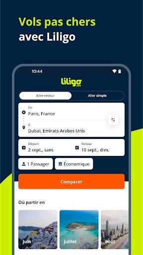 Liligo : Vol Train Bus Voiture स्क्रीनशॉट 2